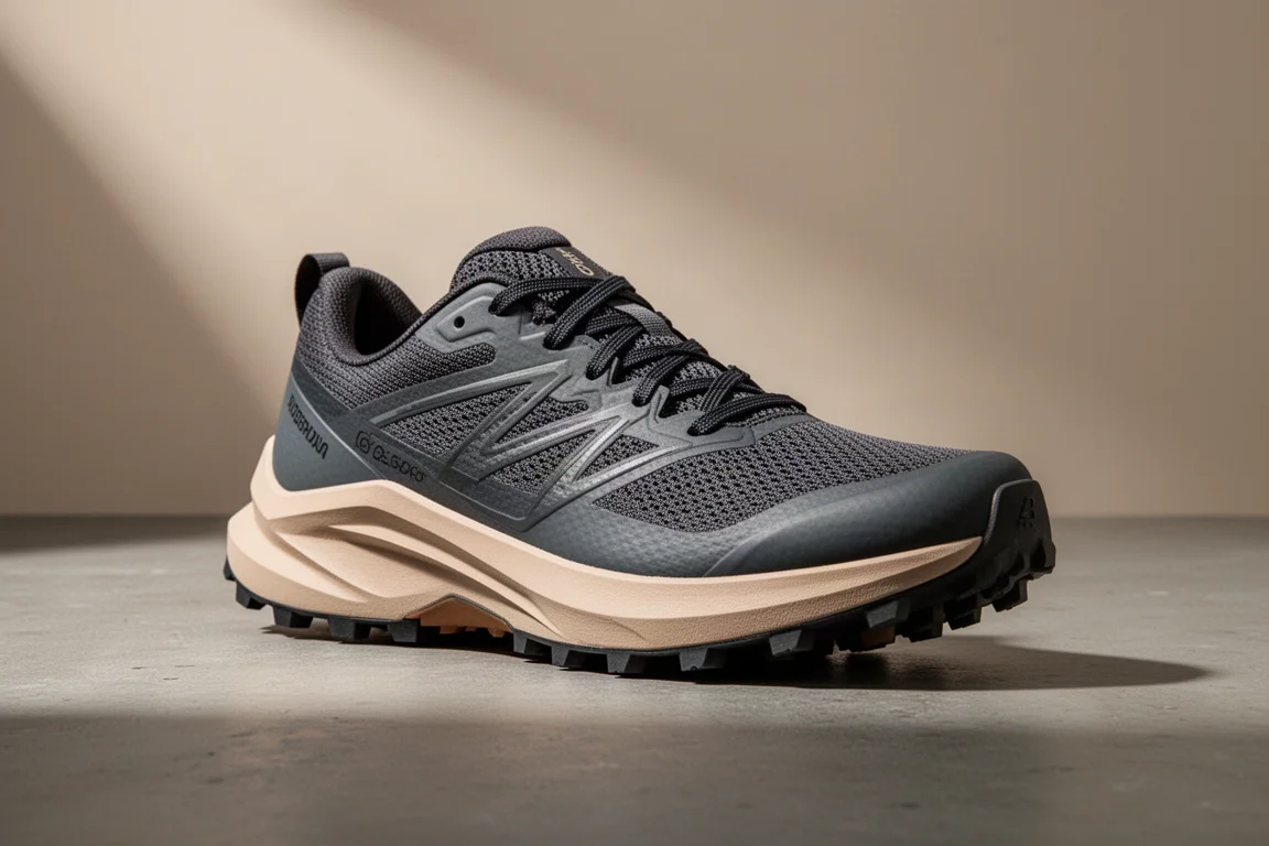 The North Face Summit Vectiv Pro 2 trail running shoe on a concrete surface