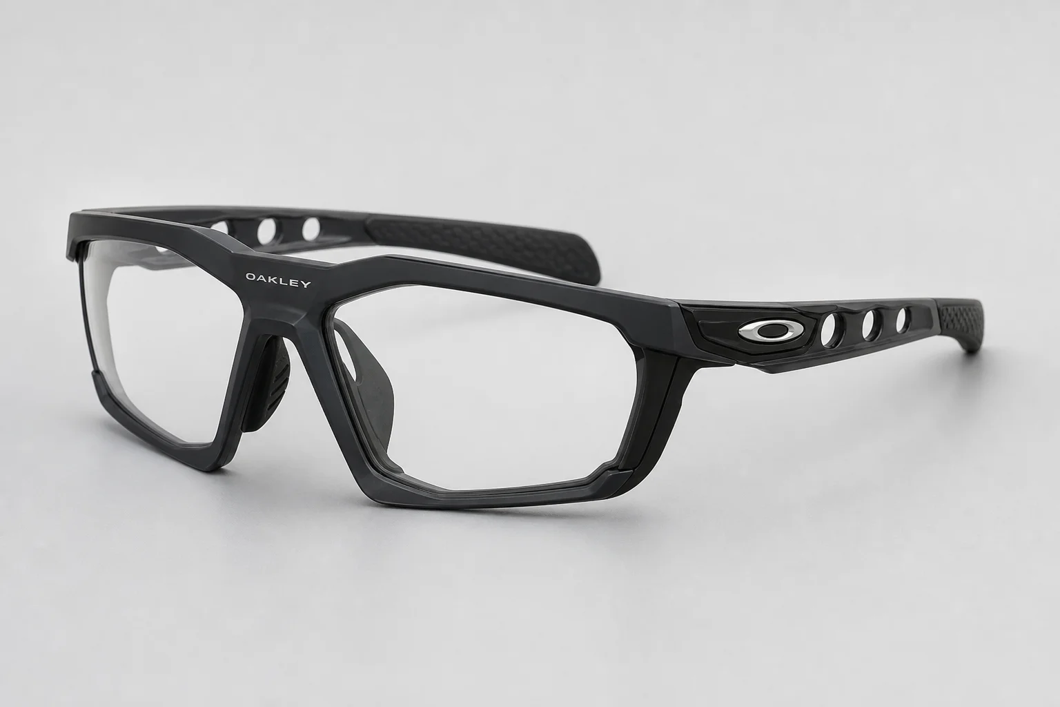 Oakley Sphaera and Radar EV Path sport sunglasses side by side on neutral backdrop