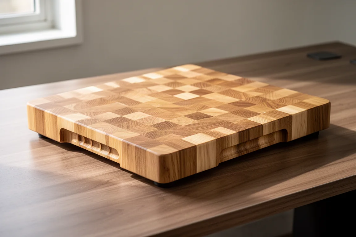 Oaktastic 16x12 Rectangular End Grain Oak Cutting Board product image
