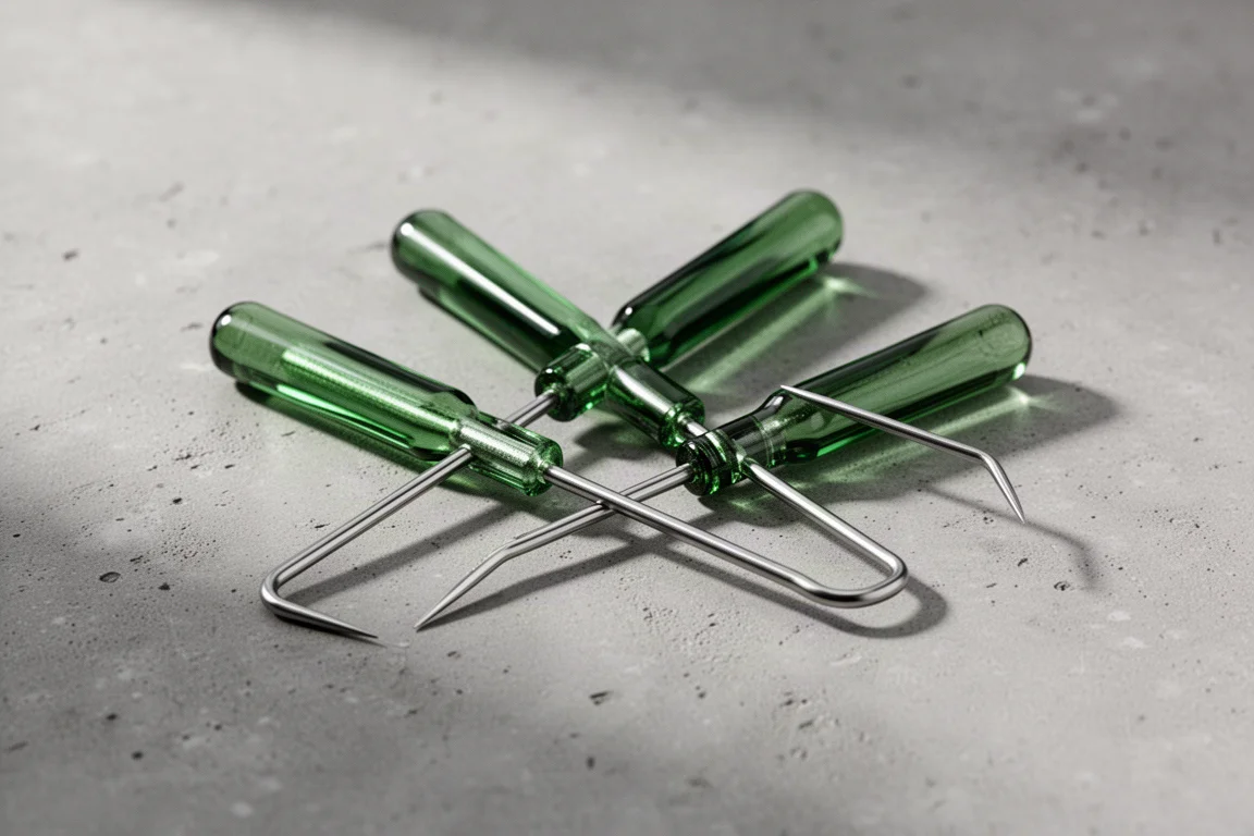 OEM Tools Acetate Handle Medium Length Mini Picks product image