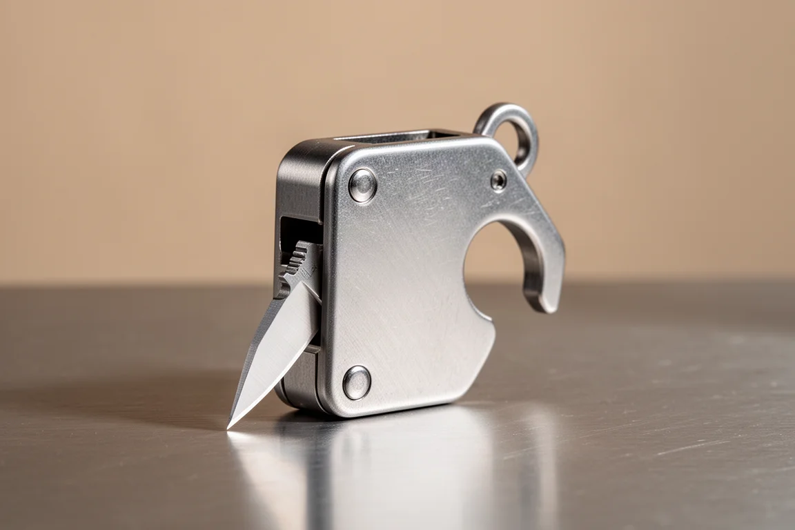 Olife Titanium Emergency Whistle with Knife product image