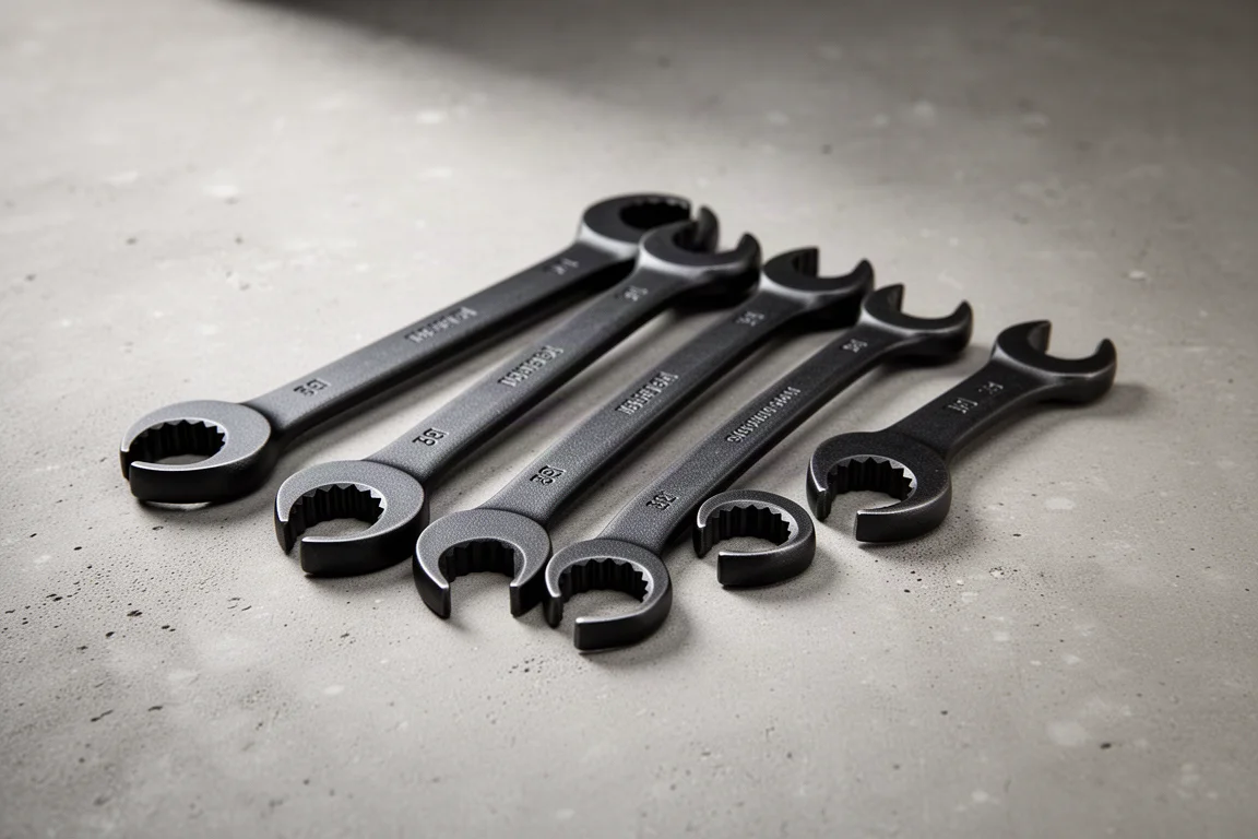 Olsa Tools Bolt Extractor Offset Wrench Set product image