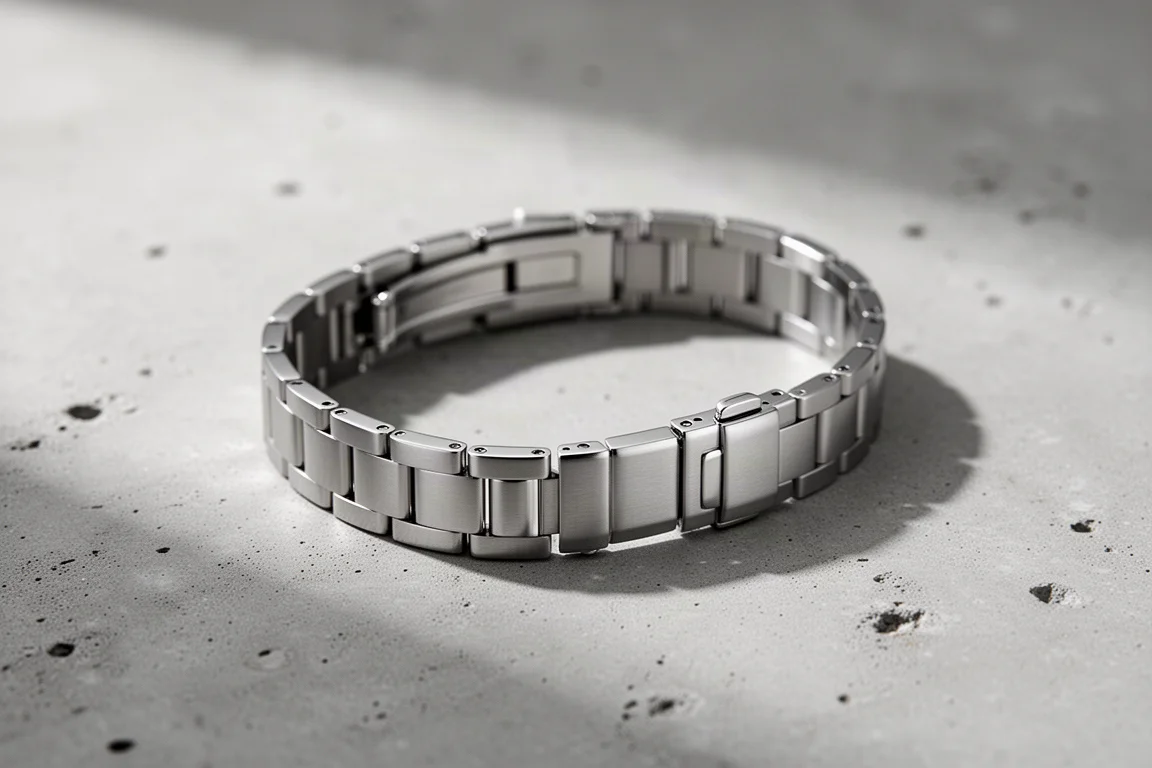 Bracciale di un orologio subacqueo con chiusura estensibile per immersioni su superficie neutra