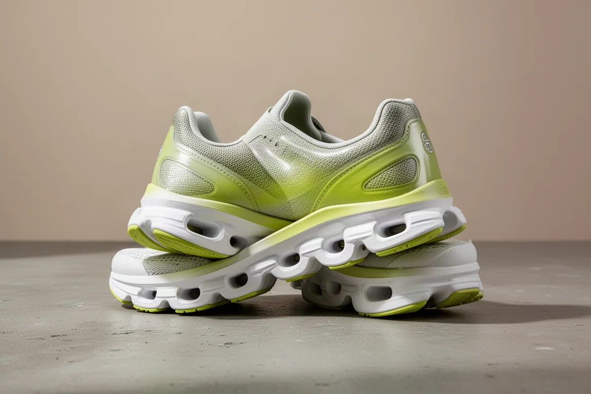 On Cloudmonster 3 Hyper Lightspeed running shoe on concrete surface