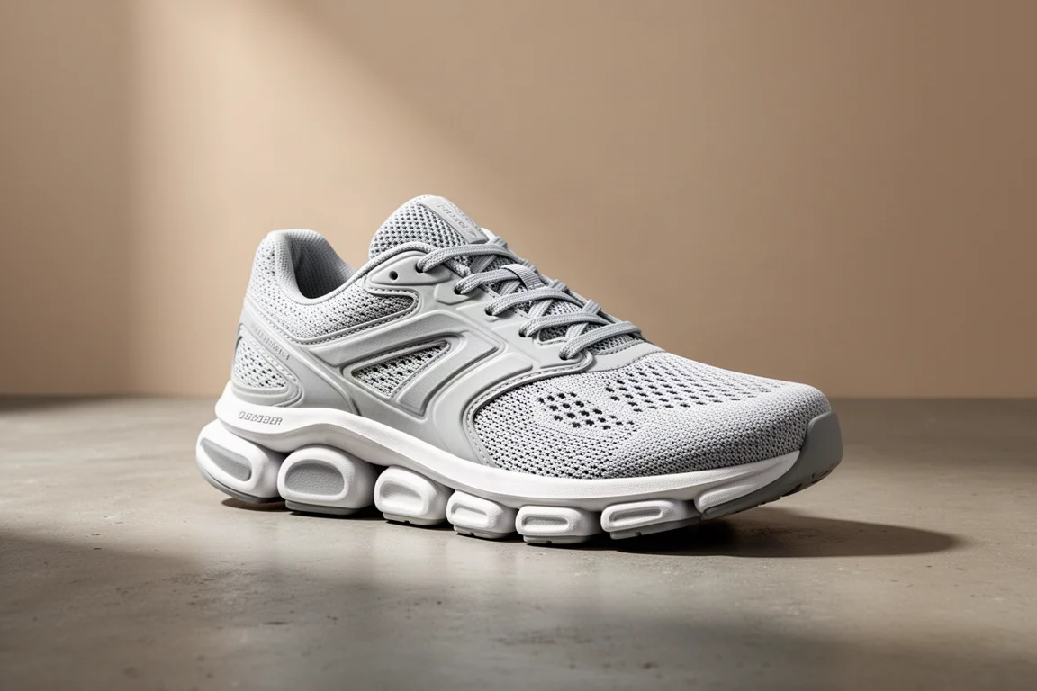 On Cloudrunner daily trainer with segmented midsole on concrete surface