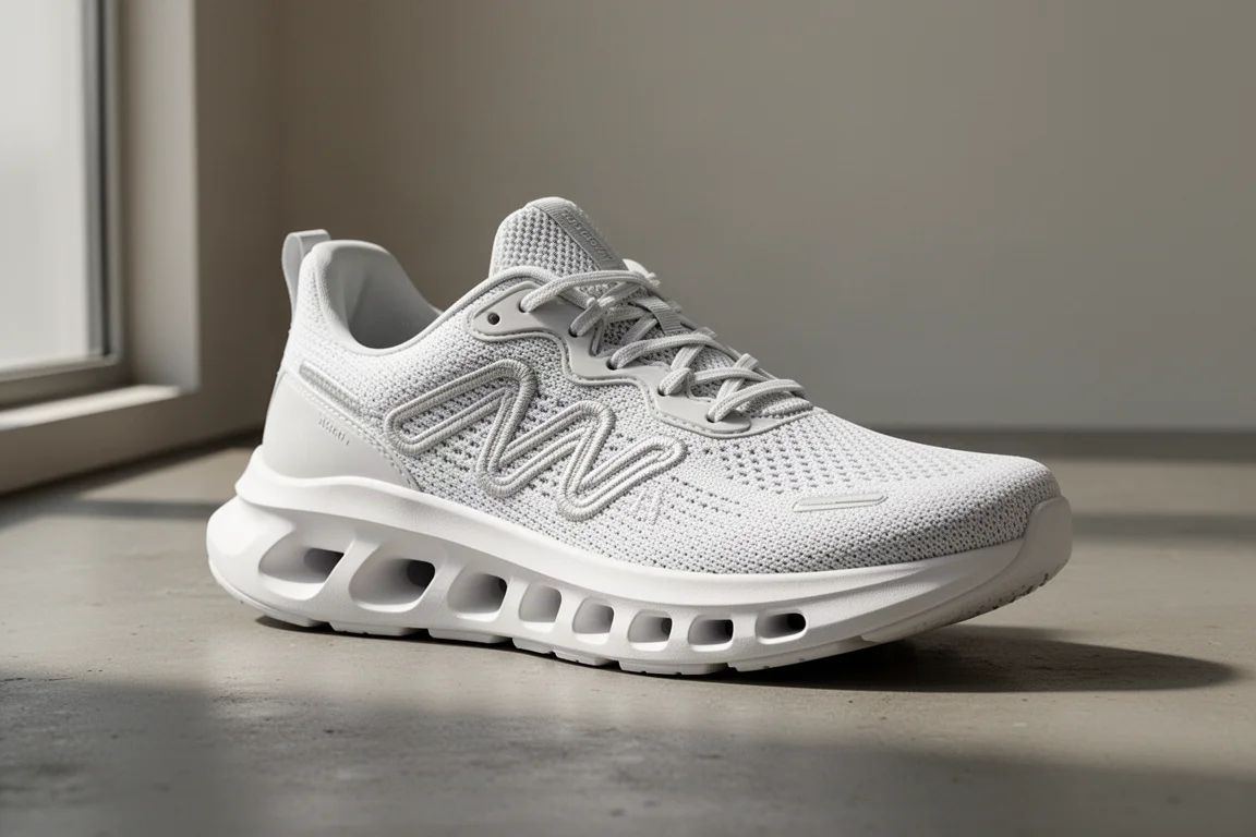 On Cloudsurfer 2 running shoe in neutral colorway on matte concrete