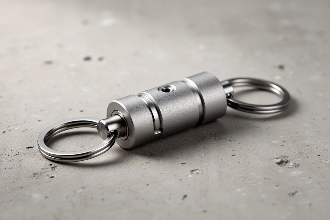 Oracle R1 Titanium Magnetic Quick Release Keychain product image
