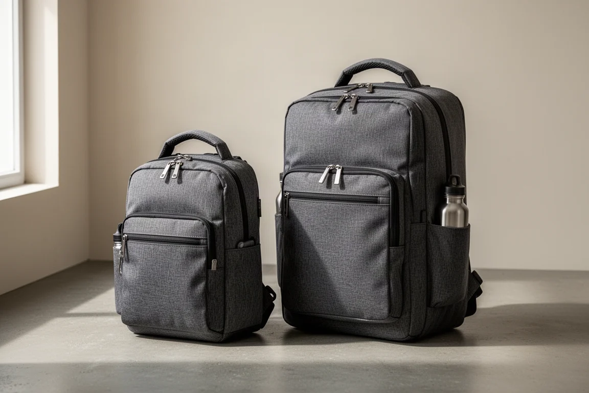 Podróżne plecaki Osprey Daylite 266 Expandable i 35L Carry-On obok siebie