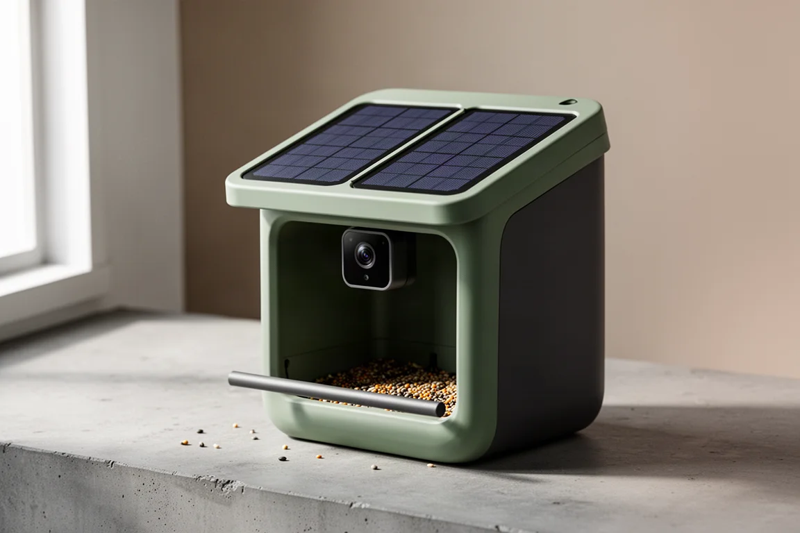 Recensione del Oxco Smart Bird Feeder: birdwatching ad energia solare con margini di miglioramento immagine di copertina