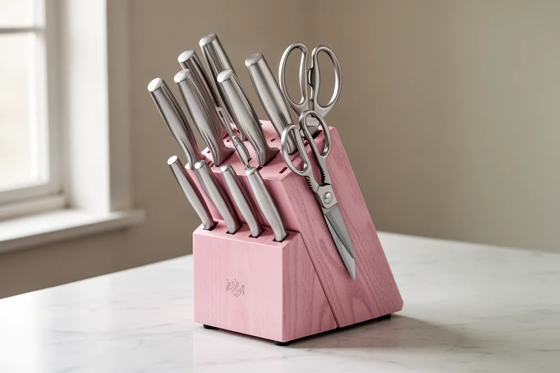 Paris Hilton Knife Block Set product image