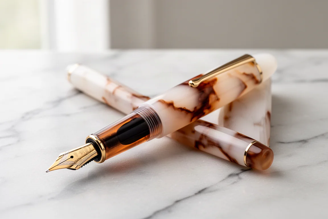 Pelikan M400 White Tortoise product image