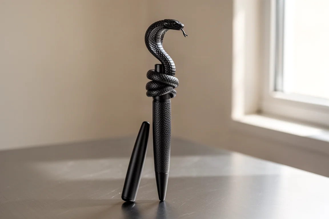 Pen 1811 3D Printed Fountain Pen with Cobra Roll Stopper product image