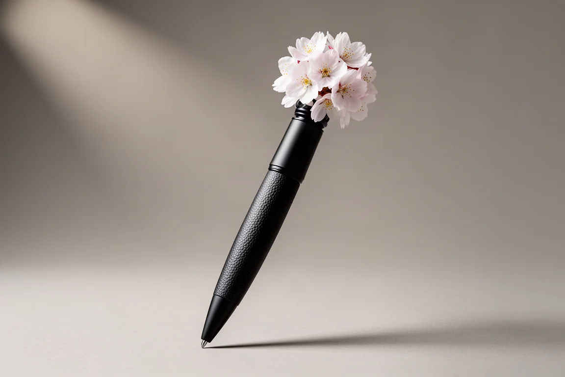 Pen 1811 3D Printed Fountain Pen with Sakura Roll Stopper product image