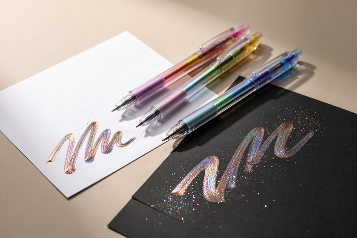 Pentel Dual Metallic Gel Pens product image