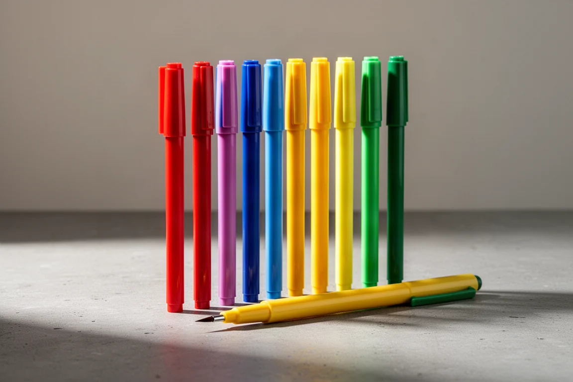 Pentel Fude Touch Brush Sign Pen Original 12-Color Bundle product image