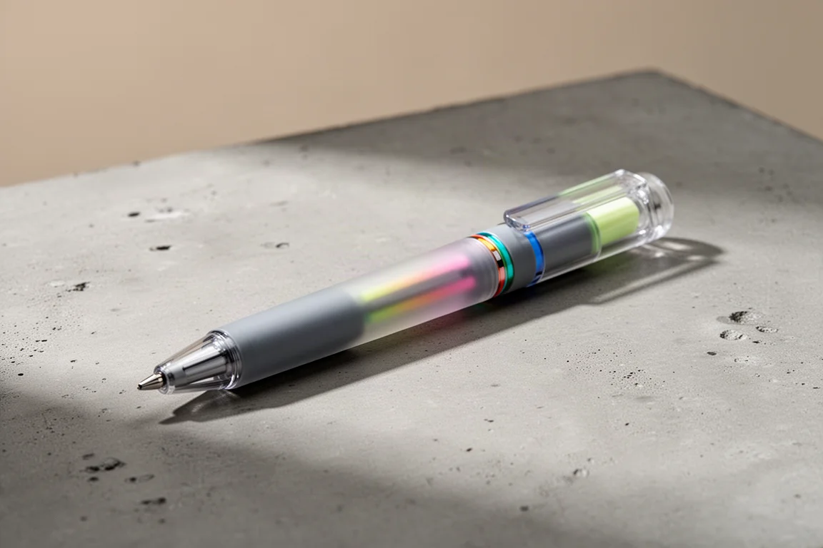 Pilot Acroball Spotliter 3 Color Ballpoint Multi Pen + Highlighter product image