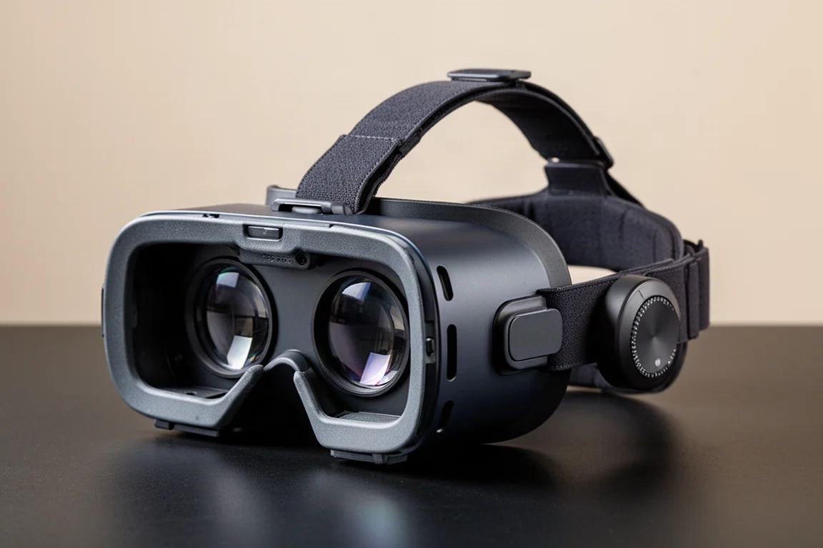 トリプルモニターとシート上のVRヘッドセットを備えたシミュレーションレーシングコックピット