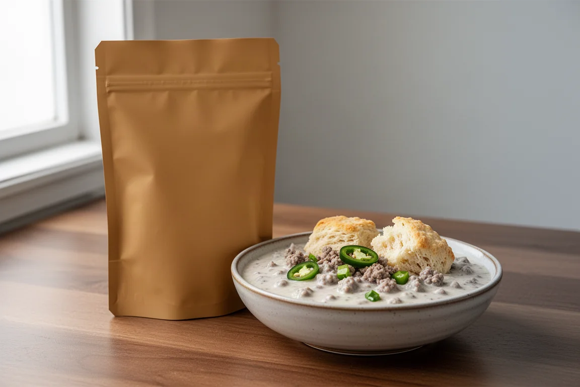 Pinnacle Foods Jalapeno Cheddar Biscuits and Herbed Sausage Gravy product image