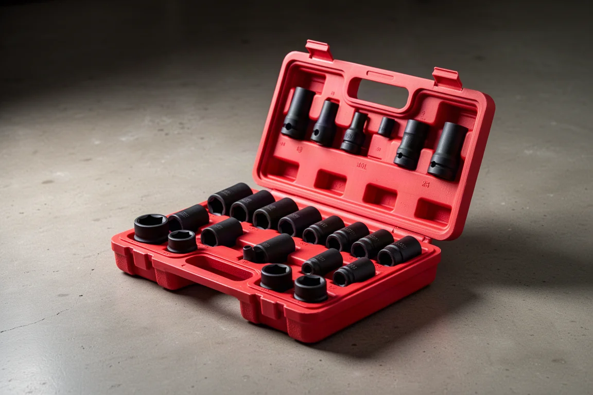 Pittsburgh Half-Inch Impact Socket Set product image