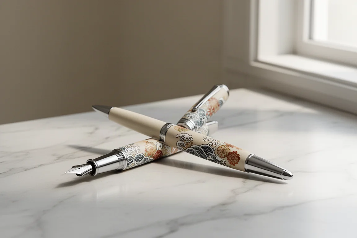 Platinum Preppy Wa Modern Maki-e product image