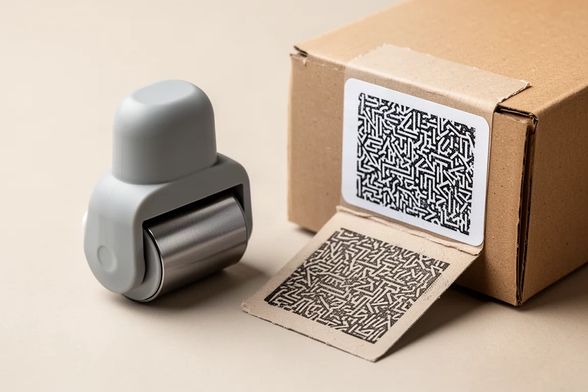 Plus Keshipon Security Roller Stamp product image