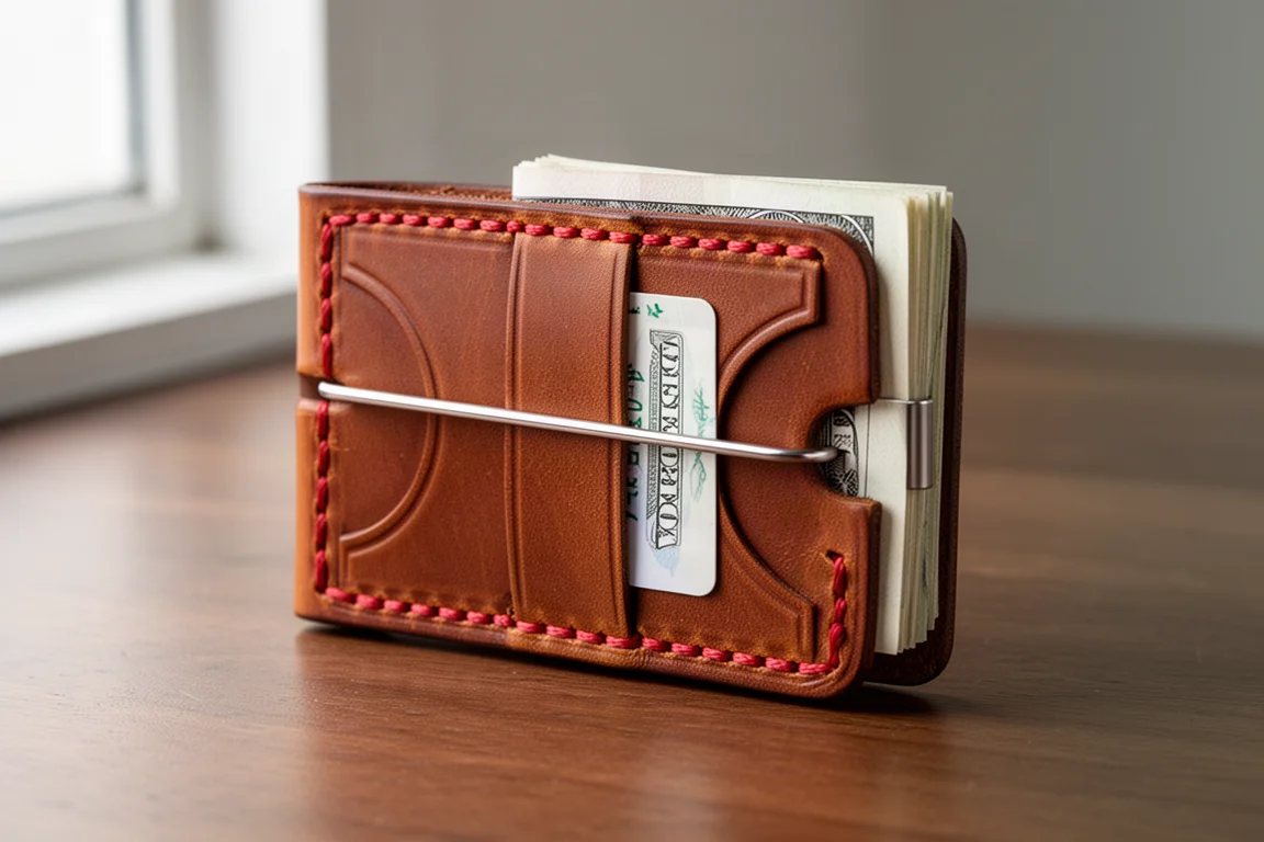 Popov Leather Money Clip Wallet product image