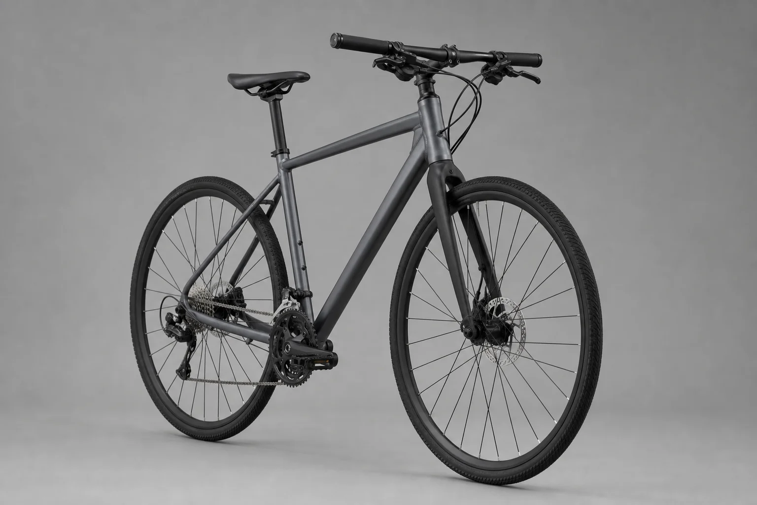 Collection of touring bicycles in various styles on neutral backdrop