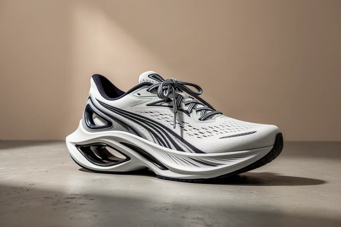 Puma Fast-R Nitro Elite 3 racing shoe on a concrete surface