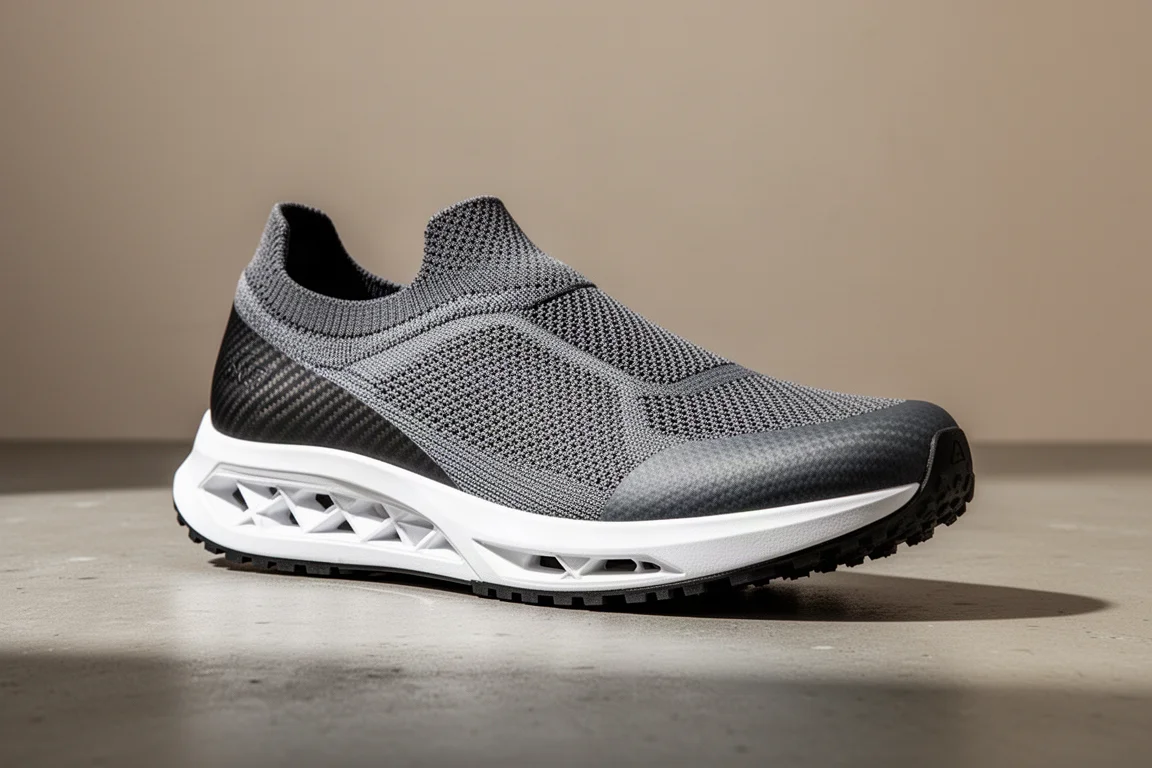 Puma Faster Nitro Elite carbon racing shoe shown at a three-quarter angle on concrete