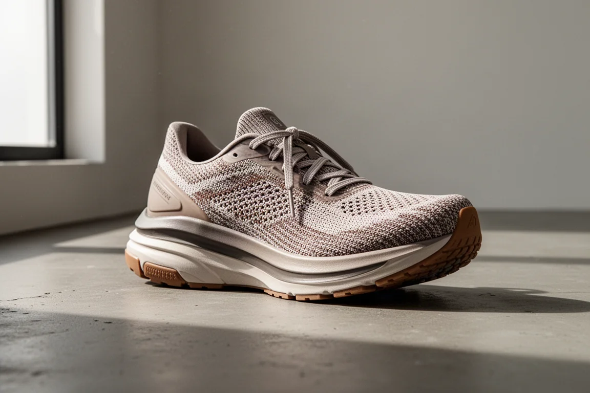 Puma Velocity Nitro 2 running shoe on a matte concrete surface