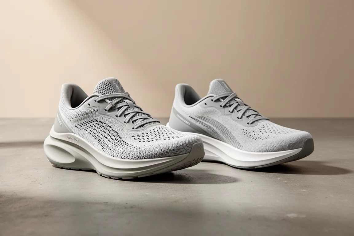 Scarpe da running Puma Velocity Nitro 5 e Deviate Pure Nitro affiancate sul cemento
