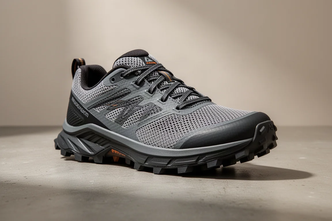 Puma Voyage Nitro 3 trail running shoe on a concrete surface