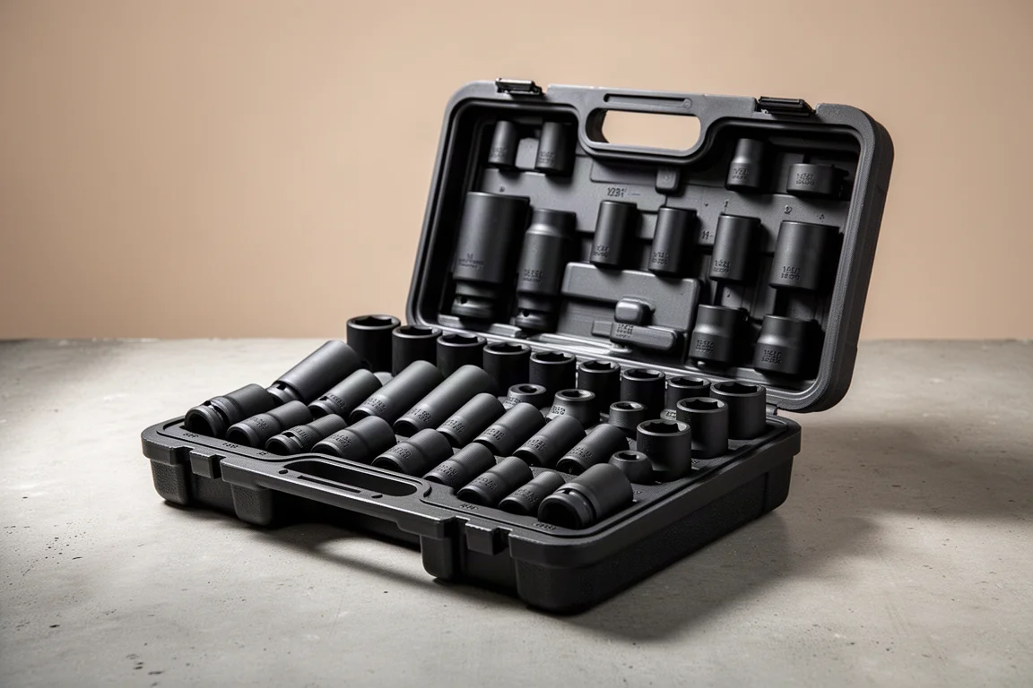 Quinn 1/2-Inch Drive Impact Socket Set product image