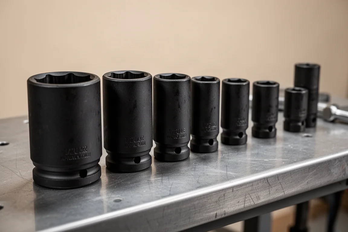 Quinn 1/2 Drive Master Impact Socket Set product image