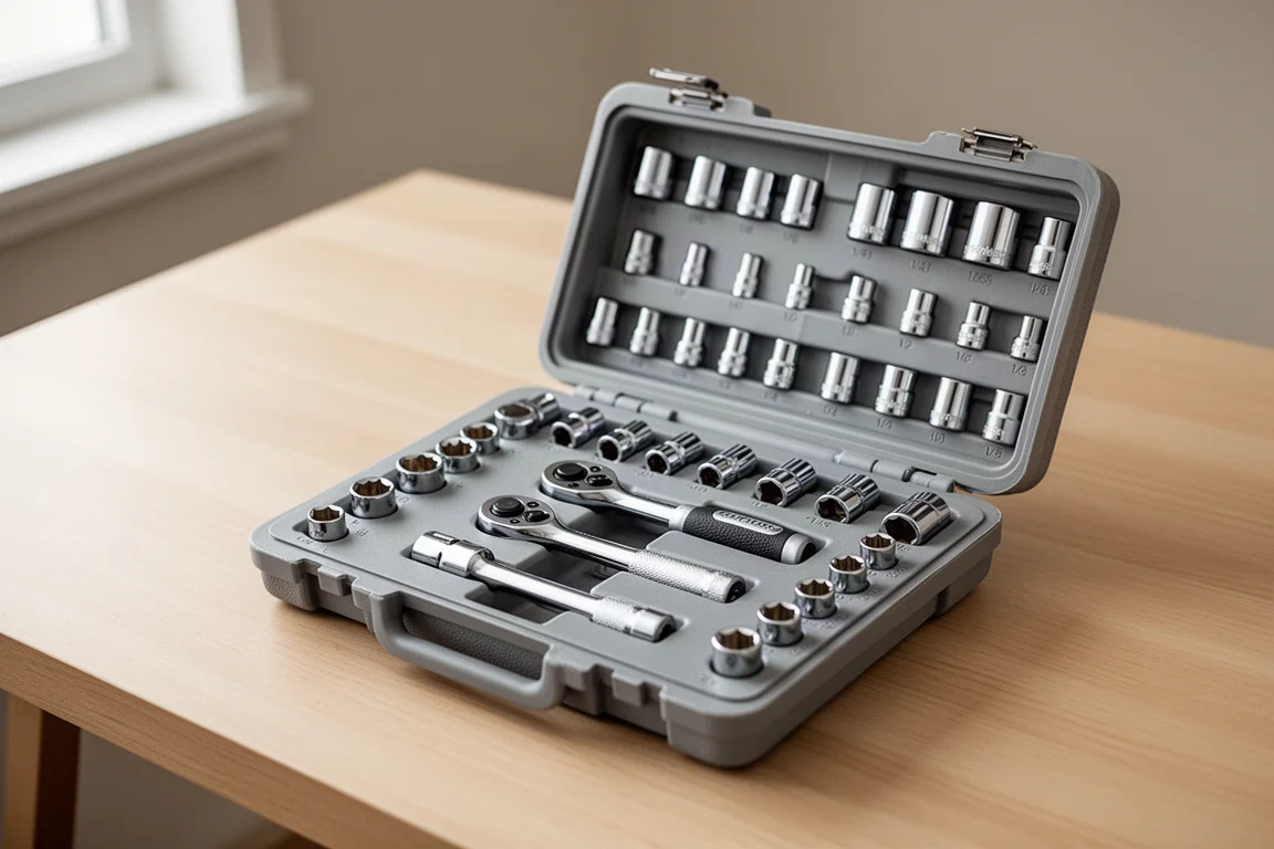 Quinn 1/4 Drive Chrome Master Socket Set product image