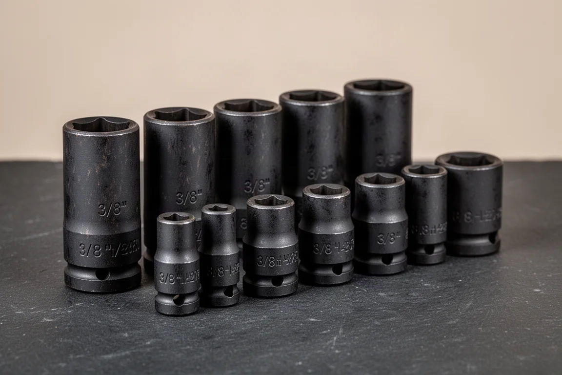 Quinn 3/8-Inch Master Impact Socket Set product image