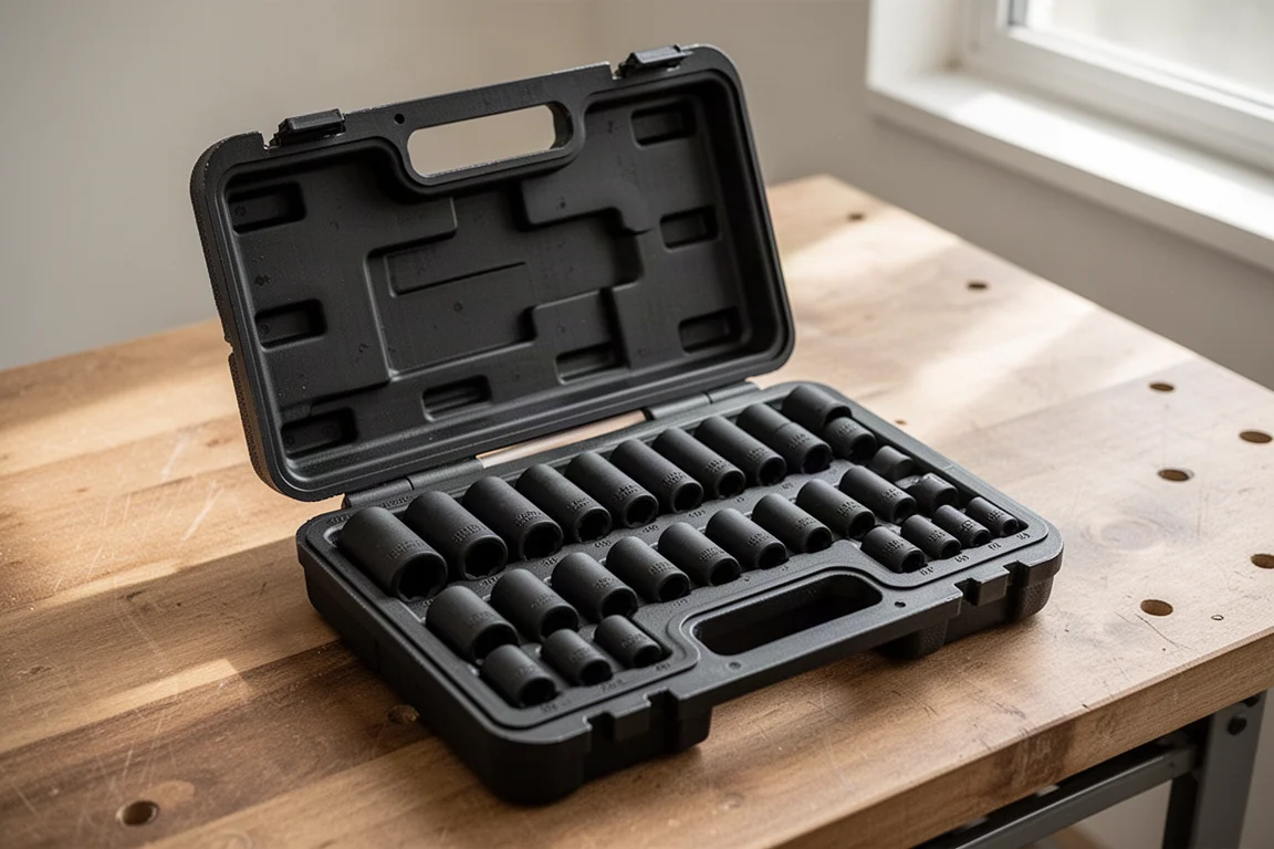 Quinn 3/8 inch SAE and Metric Master Impact Socket Set product image