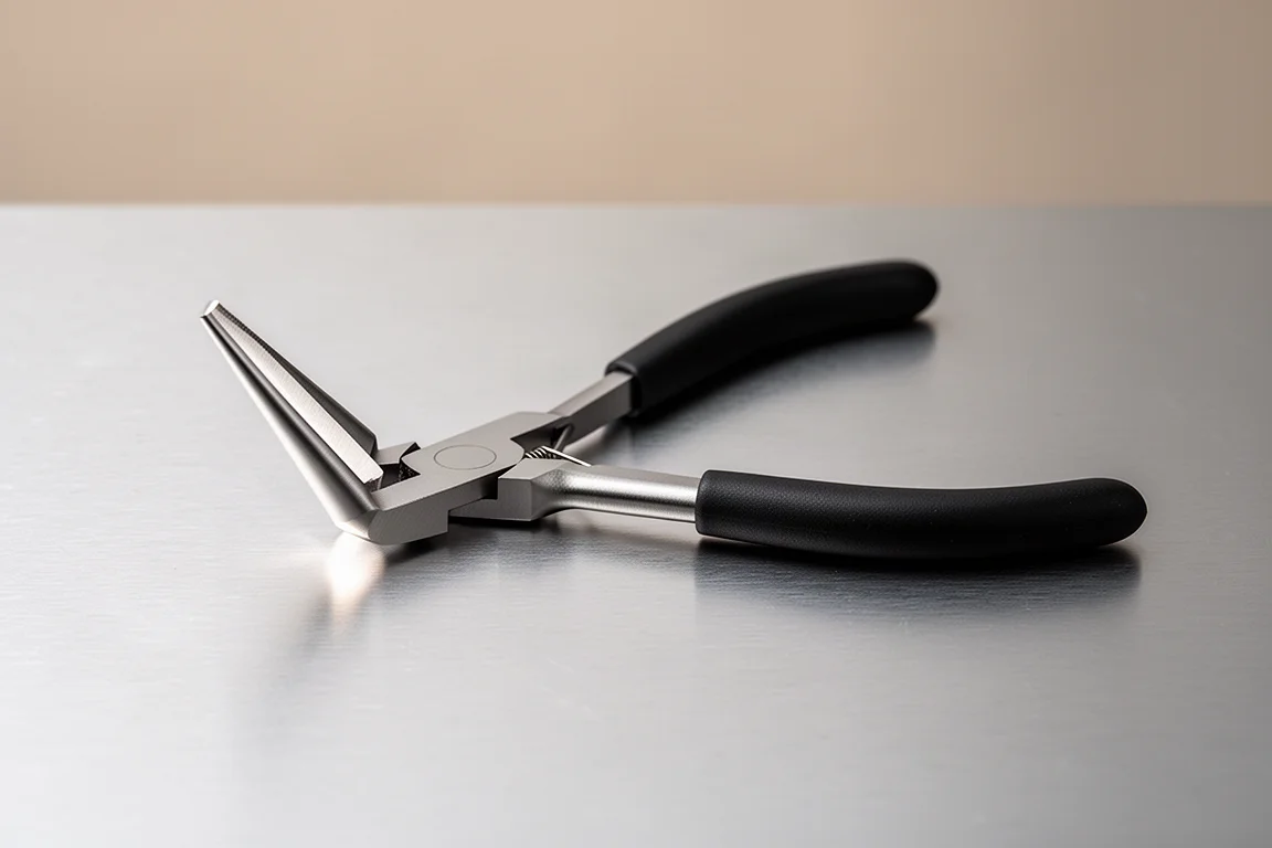 Quinn 45 Degree Needle Nose Pliers product image