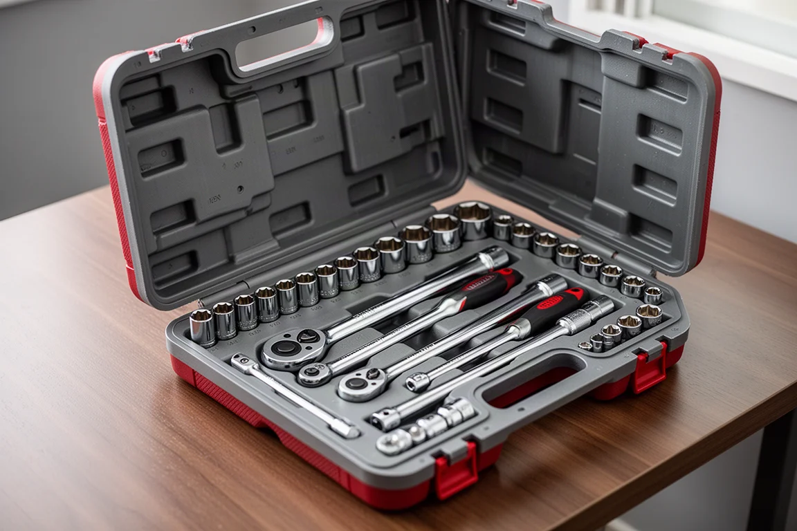 Quinn 66-Piece Metric and Standard Socket Set product image