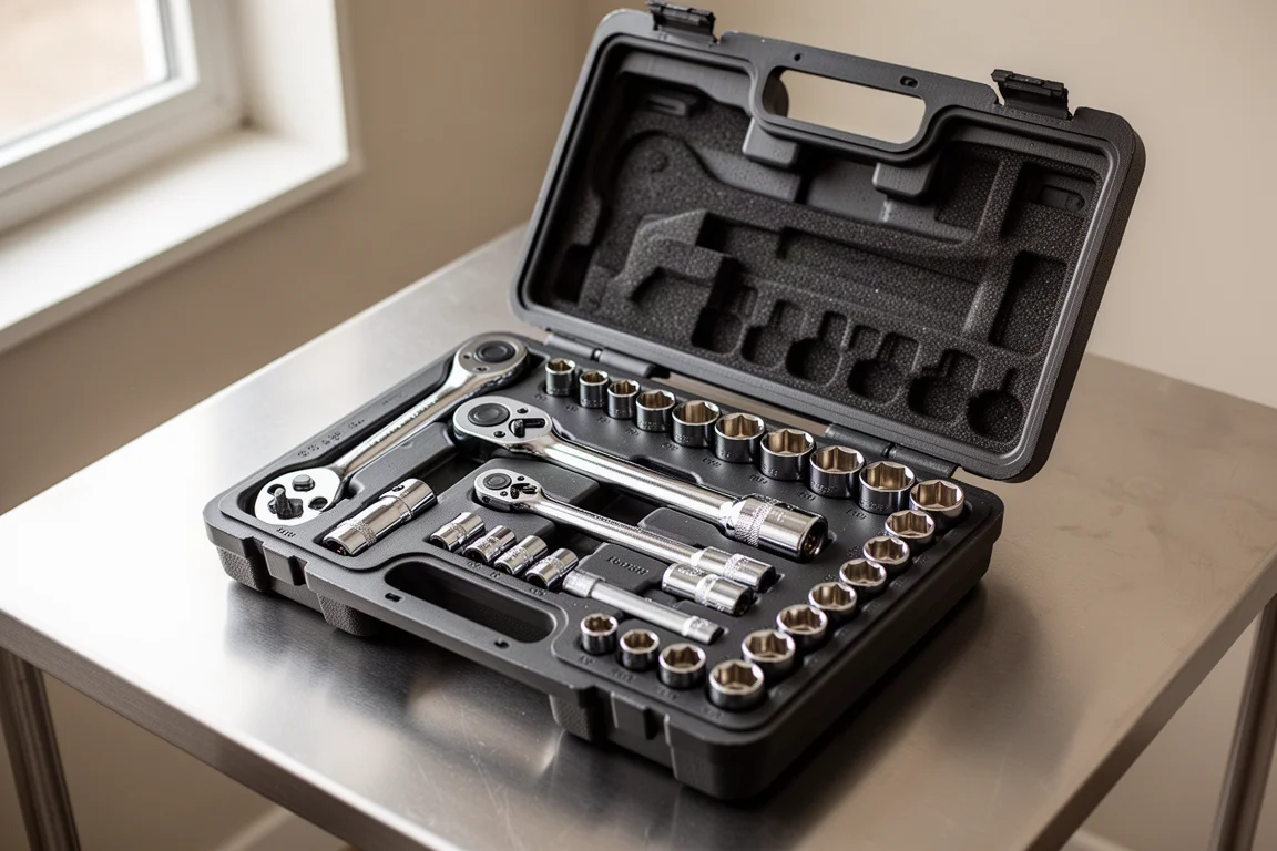 Quinn 83-Piece 1/2-Inch Drive Socket Set product image