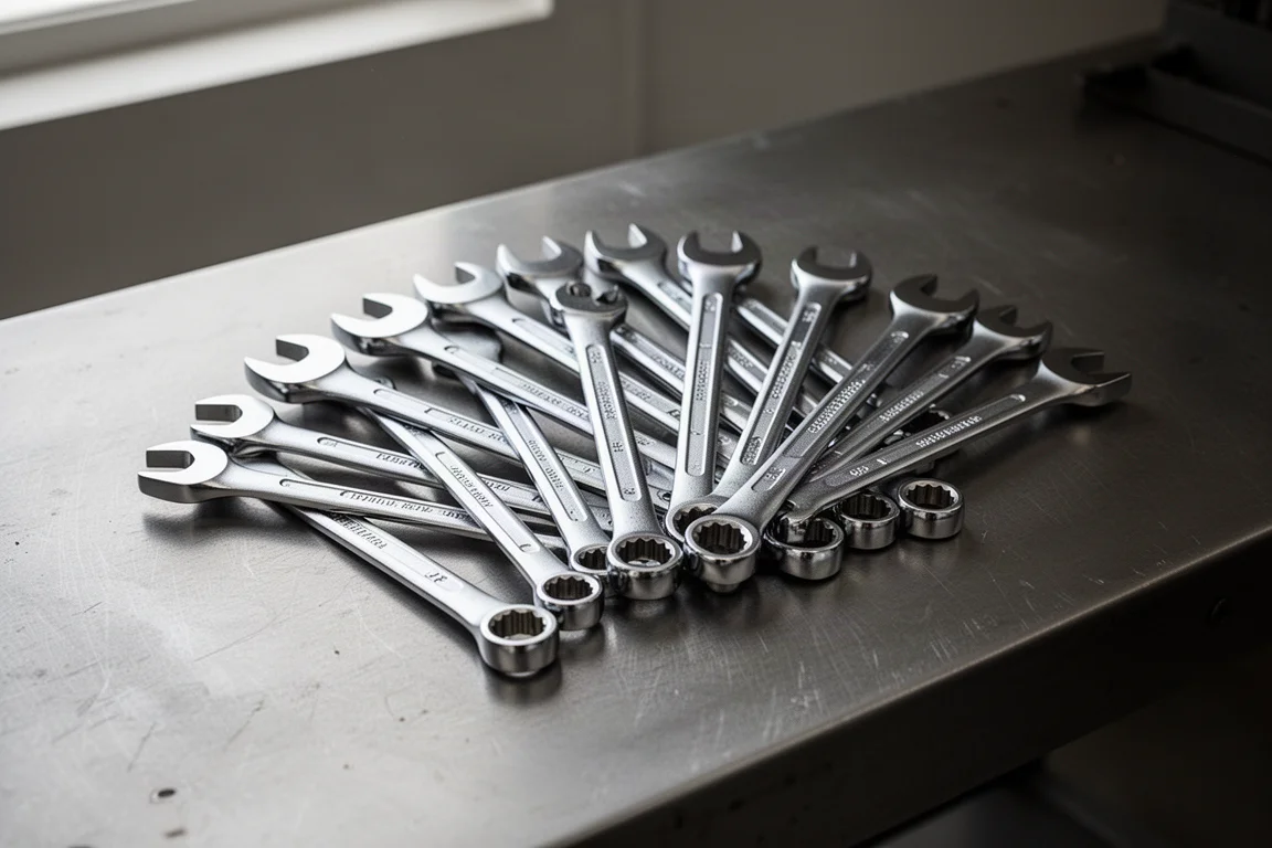Quinn Ratcheting Combination Wrenches product image