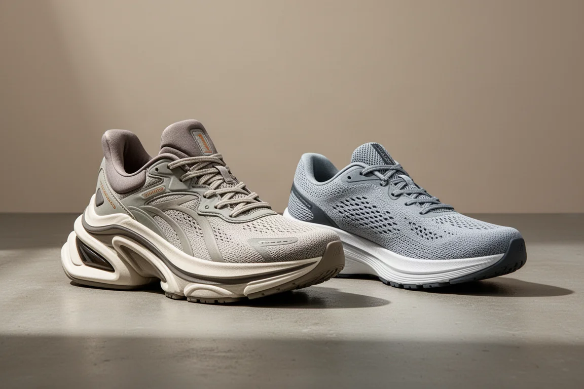 RAD UFO vs ASICS Mega Blast: Qual Mega-Stack Super Trainer Merece Seu Dinheiro? imagem de capa