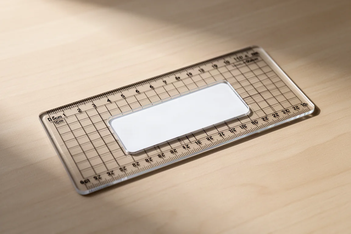 Raymay Easy to See Grid Ruler product image