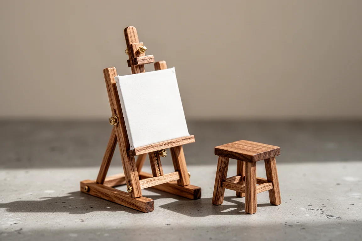 Real Mini World Miniature Easel product image