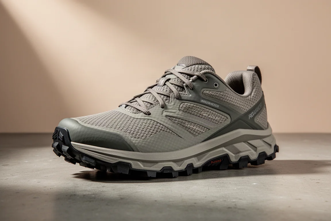 Reebok Floatride Energy Adventure 4 trail running shoe on a concrete surface