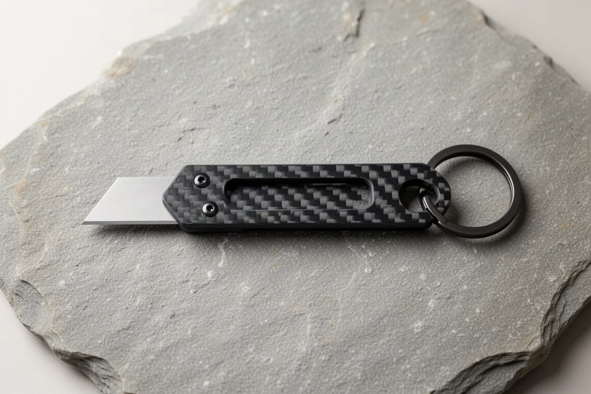Refined Gear Cut (K) Keychain Utility Knife product image
