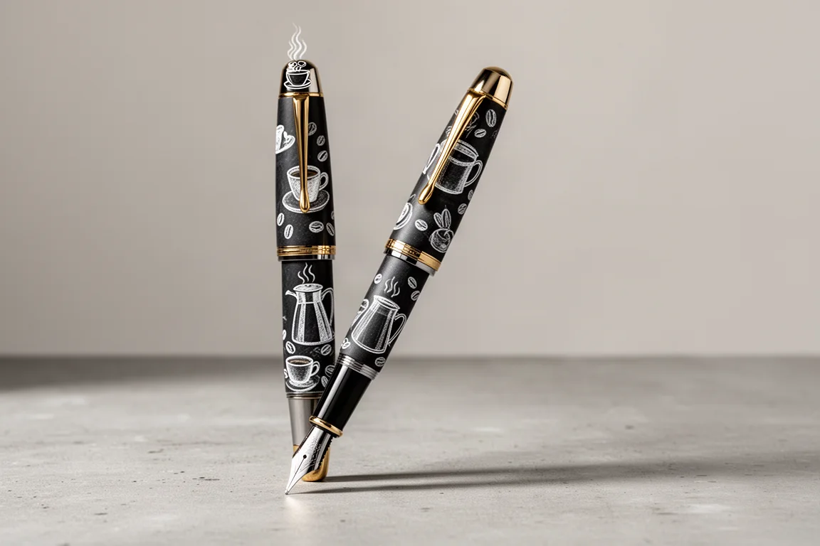 Recensione Retro 51 Tornado Coffee House: una penna stilografica a tema lavagna immagine di copertina