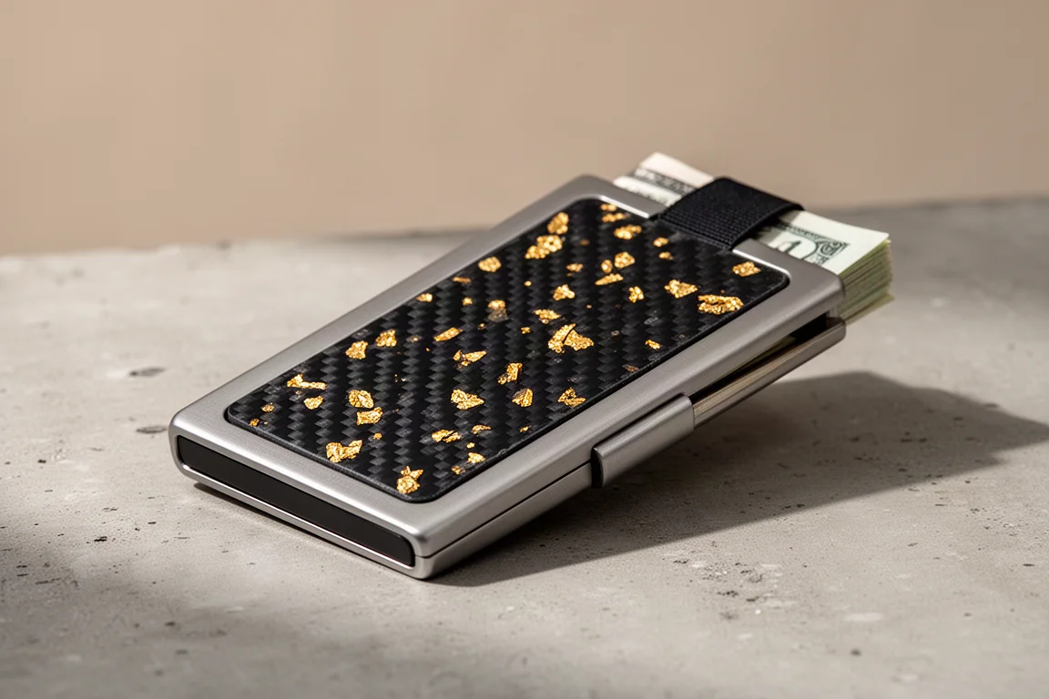 Ridge Forged Gold Wallet product image