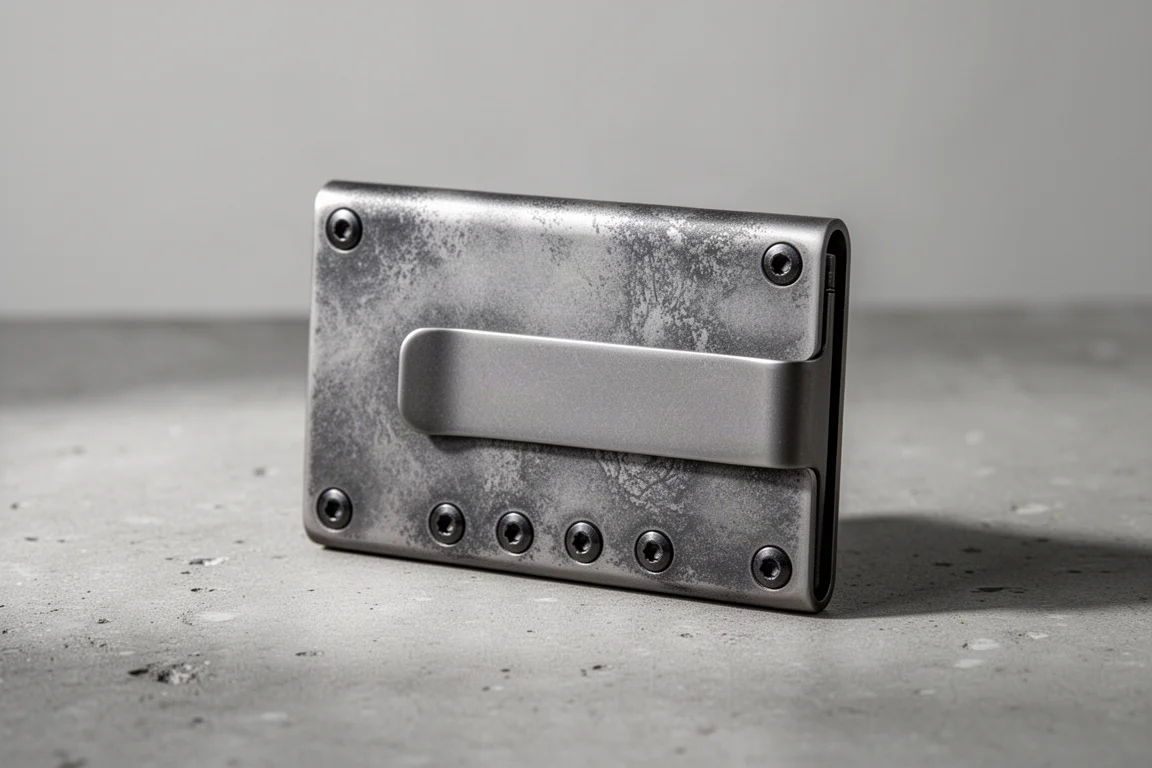 Ridge Stonewashed Titanium Wallet product image