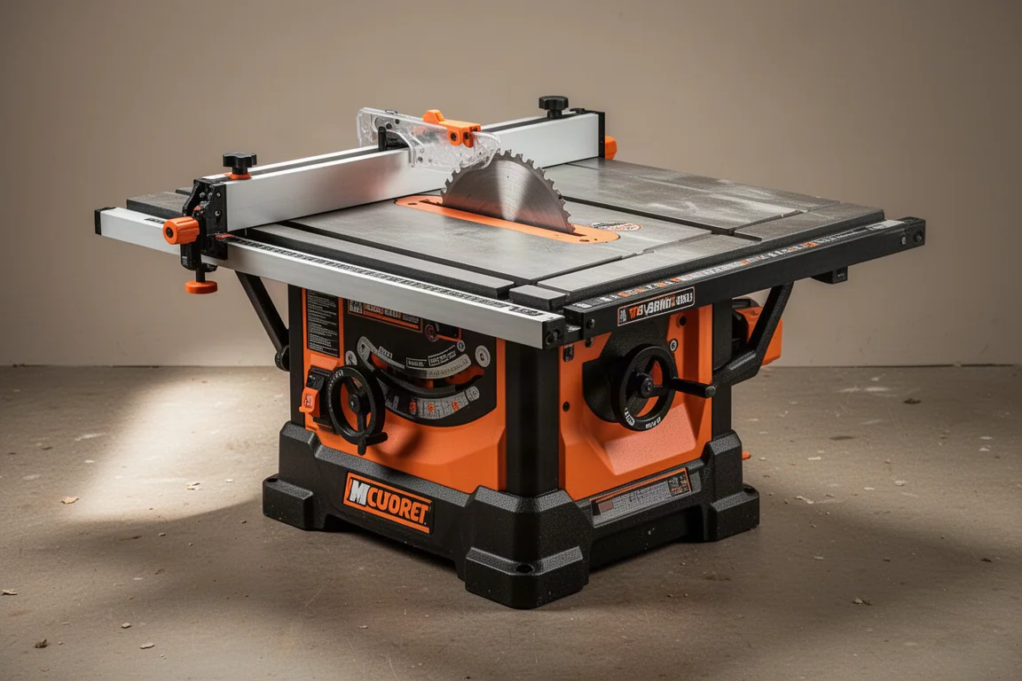 Ridgid 10-Inch Contractor Table Saw with Cast Iron Top product image